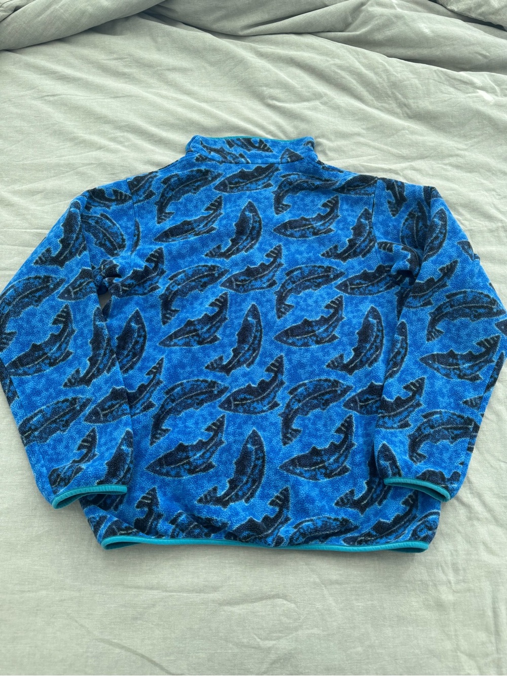 Patagonia Synchilla Lightweight Snap-T Fleece Pullover in FA17 Leaping Oasis - Picture 5 of 10